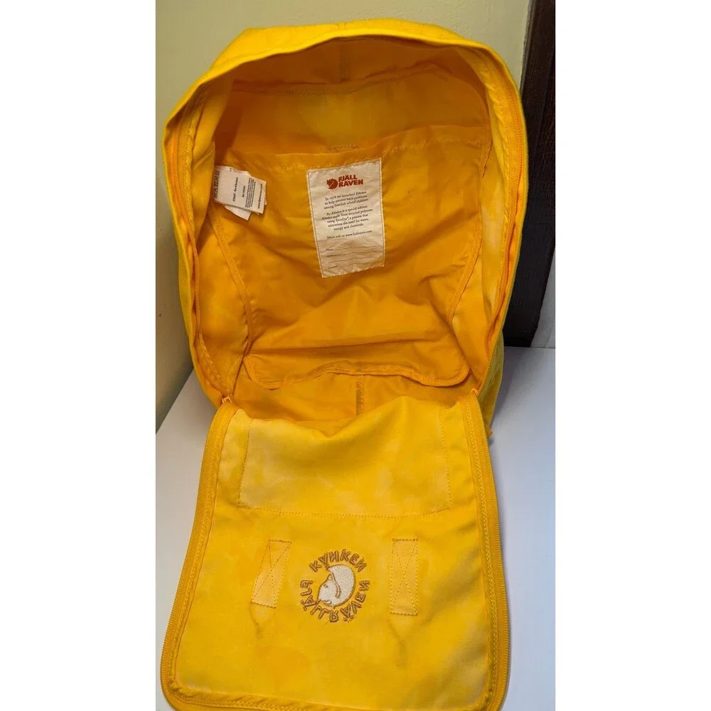 FJALLRAVEN KANKEN Backpack Sunflower Yellow (Bx 4)